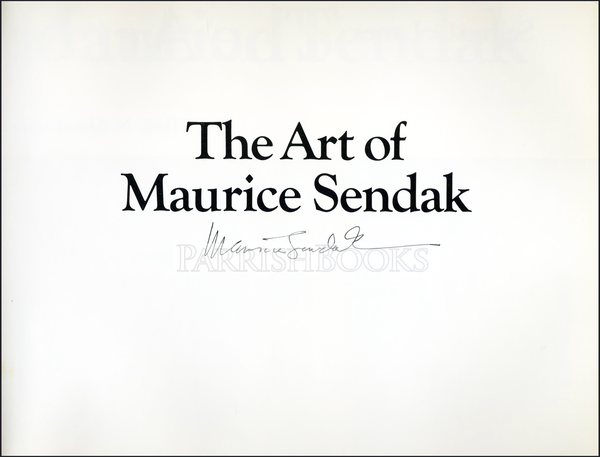 Бумажная книга «The Art of Maurice Sendak», автор Тони Кушнер - фото №1