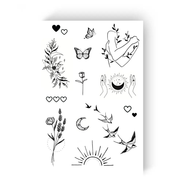 «Тимчасове тату Tattooshka Популярні хіти (LB-116)», бренда Tattooshka - фото №1