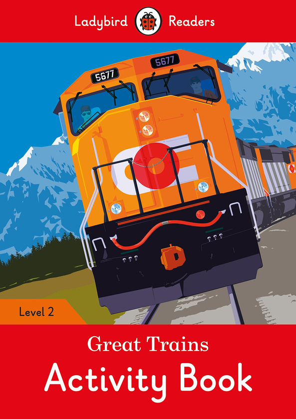 Бумажная книга «Ladybird Readers 2 Great Trains Activity Book» - фото №1