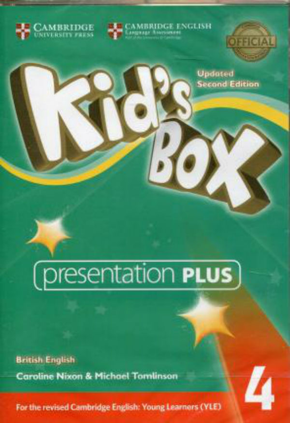 [object Object] «Kid's Box Updated Second edition 4 Presentation Plus DVD-ROM», авторов Кэролайн Никсон, Майкл Томлинсон - фото №1
