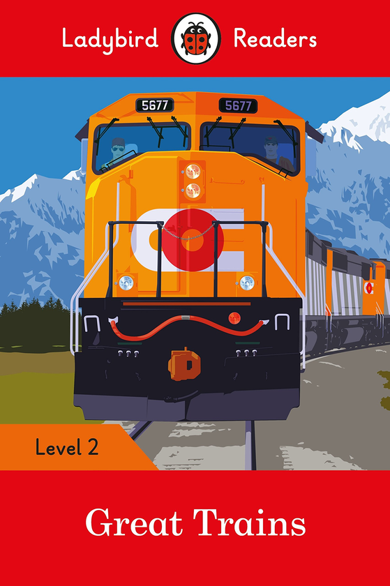 Бумажная книга «Ladybird Readers 2 Great Trains» - фото №1