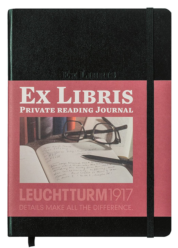 «Записная книжка Leuchtturm1917 ExLibris средняя черная (341744)», бренда Leuchtturm1917 - фото №1