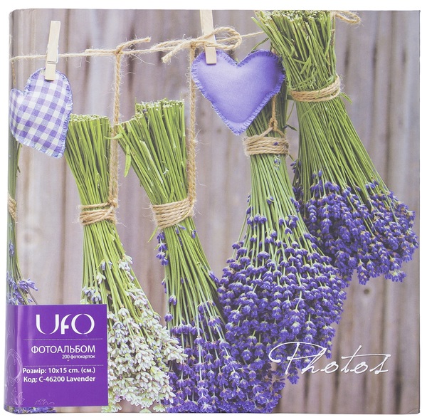 «Фотоальбом UFO 10x15x200 Lavender (6431507)», бренда UFO - фото №1