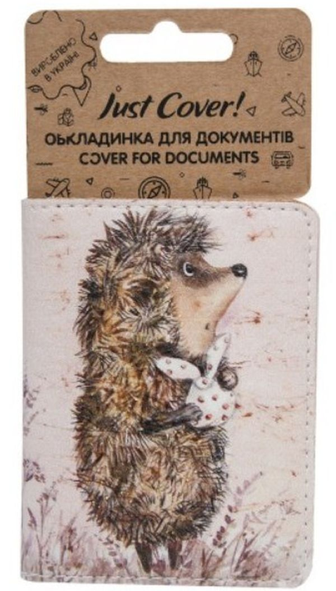  «Обложка для документов Just Cover Ежик в тумане (4823087001496)», бренда Just Cover - фото №1