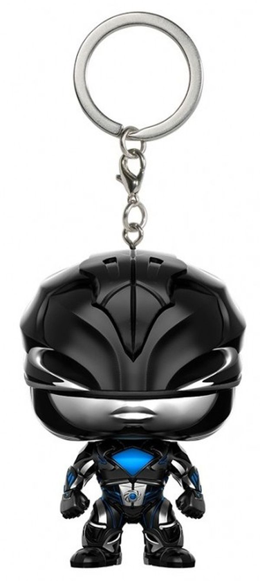 «Брелок Funko POP! Power Rangers Черный Рейнджер (FK12351)», бренда Funko Pop - фото №1