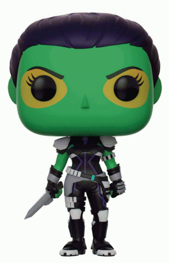  «Коллекционная фигурка Funko POP! Guardians of the Galaxy Гамора (24520)», бренда Funko Pop - фото №1