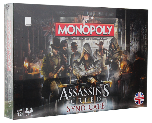  «Настольная игра Hasbro Monopoly Assassins Creed Syndicate (5036905025768)», бренда Hasbro - фото №1