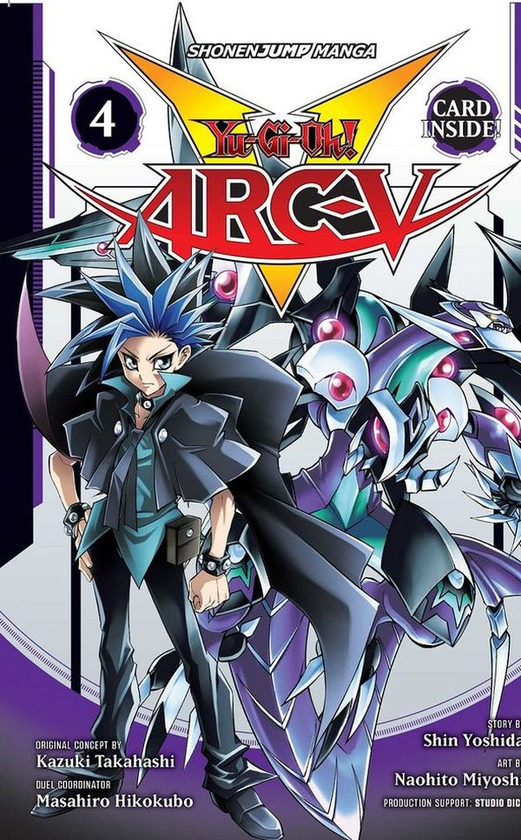 Бумажная книга «Yu-Gi-Oh! Arc-V. Volume 4», авторов Кадзуки Такахаси, Син Есида - фото №1