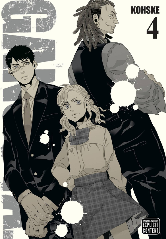 Бумажная книга «Gangsta. Volume 4», автор Косукэ - фото №1