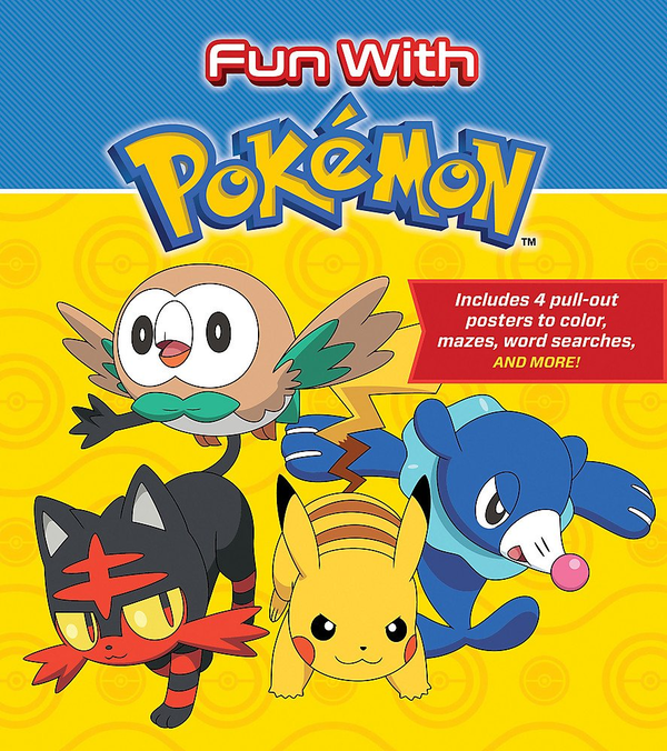 Паперова книга «Fun with Pokemon», автор Сімха Вайтхілл - фото №1