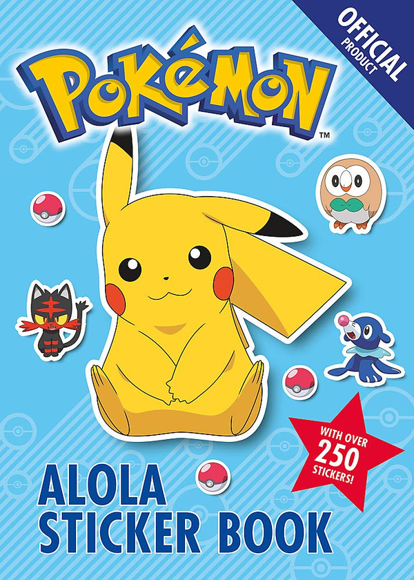 [object Object] «The Official Pokemon Alola Sticker Book» - фото №1