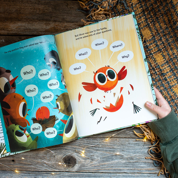 Бумажная книга «Oliver the Curious Owl», автор Чад Отис - фото №1