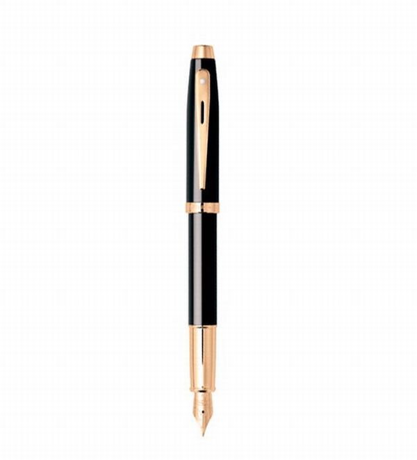  «Перьевая ручка Sheaffer Gift Collection 100 Glossy Black (Sh932204)», бренда Sheaffer - фото №1