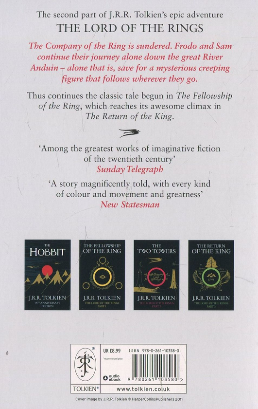 Бумажная книга «The Hobbit and The Lord of the Rings (комплект из 4 книг)», автор Джон Р. Р. Толкин - фото №1