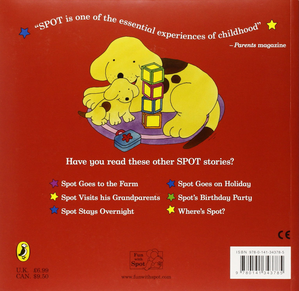 Бумажная книга «Spot Goes to School», автор Эрик Хилл - фото №1
