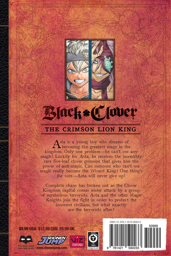 Бумажная книга «Black Clover. Volume 4», автор Юки Табата - фото №1