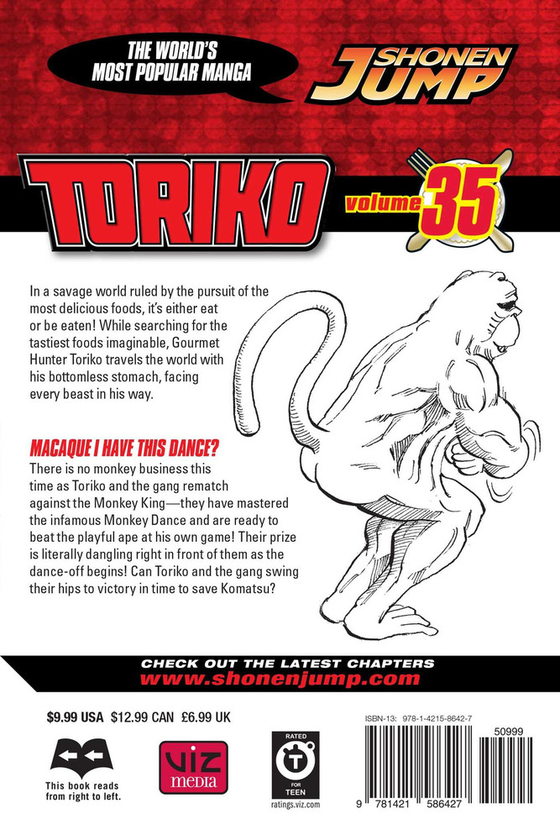 Паперова книга «Toriko. Volume 35», автор Міцутоші Шімабукуро - фото №1