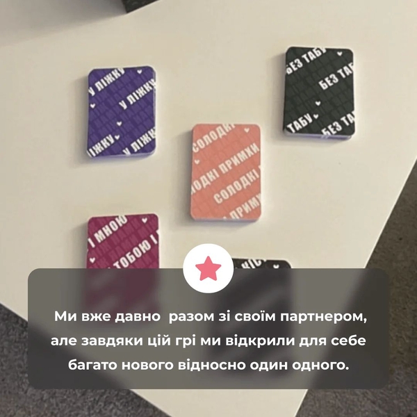  «Настільна гра Memo Games Між нами: Про таємне (18+)», бренда Memo Games - фото №1