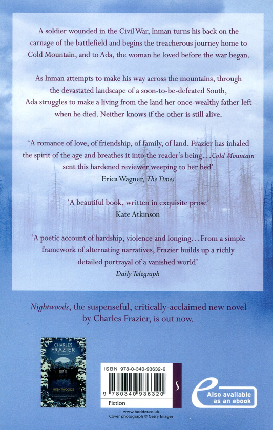 Бумажная книга «Cold Mountain», автор Чарльз Фрейзер - фото №1