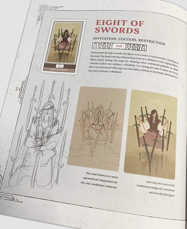 Паперова книга «An Artist's Guide to Tarot. Illustrating the arcana with expert artists» - фото №1