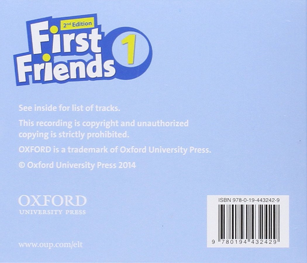 Бумажная книга «First Friends Level. Class Audio CD», автор Сьюзан Лануцци - фото №1