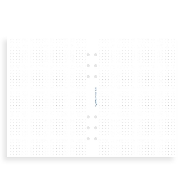  «Комплект бланков Filofax Pocket White Точка (132561)», бренда Filofax - фото №1
