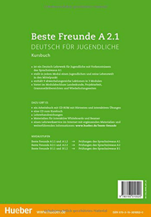 Паперова книга «Beste Freunde A2 Paket Kursbuch A2/1 und A2/2. Deutsch für Jugendliche», авторів Аня Шуманн, Крістіан Сеут, Елізабет Ґраф-Ріман, Мануела Джорджіякакі - фото №1
