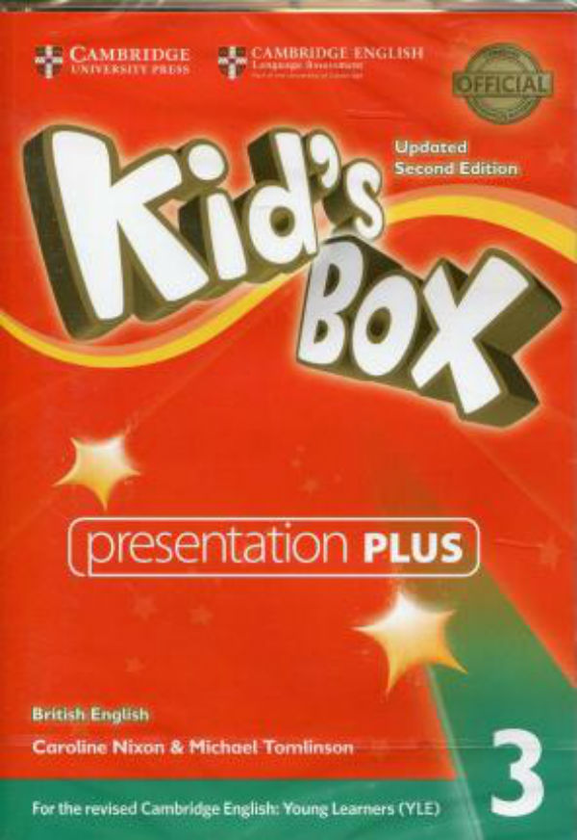 Бумажная книга «Kid's Box Level 3 Presentation Plus DVD-ROM British English», авторов Кэролайн Никсон, Майкл Томлинсон - фото №1