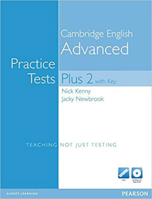 Бумажная книга «Practice Tests Plus CAE 2 with Answer Key & CD-ROM», авторов Ник Кенни, Джеки Ньюбрук - фото №1