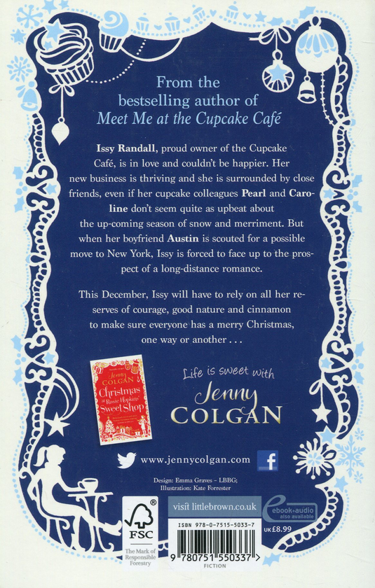 Бумажная книга «Christmas at the Cupcake Café», автор Дженни Колган - фото №1