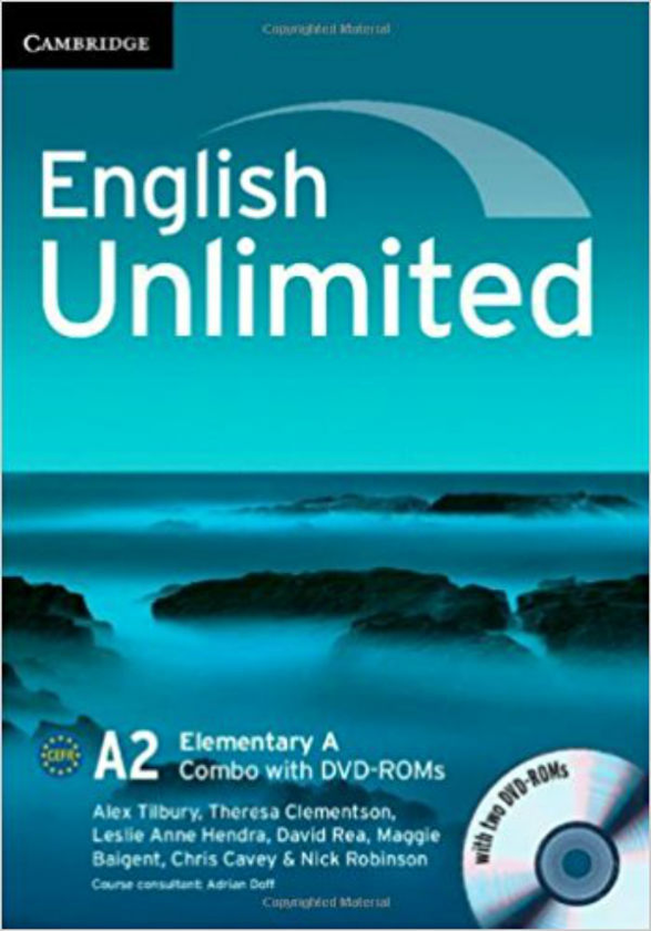 Бумажная книга «English Unlimited  Combo Elementary A SB+WB DVD-ROMs (2)», авторов Крис Кейви, Дэвид Ри, Алекс Тилбери, Лесли Хендр, Тереза Клементсон, Мэгги Байген - фото №1