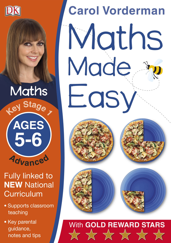 [object Object] «Maths Made Easy Ages 5-6 Key Stage 1 Advanced», автор Керол Вордерман - фото №1