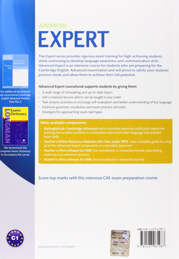 [object Object] «Advanced Expert (3rd Edition) Coursebook with Audio CD», авторов Ян Белл, Роджер Гауэр - фото №2 - миниатюра