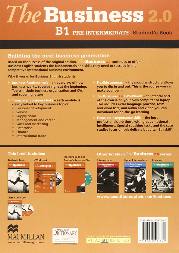 Паперова книга «The Business 2.0 Pre Intermediate Student's Book Pack», авторів Джон Еллісон, Пол Еммерсон - фото №1
