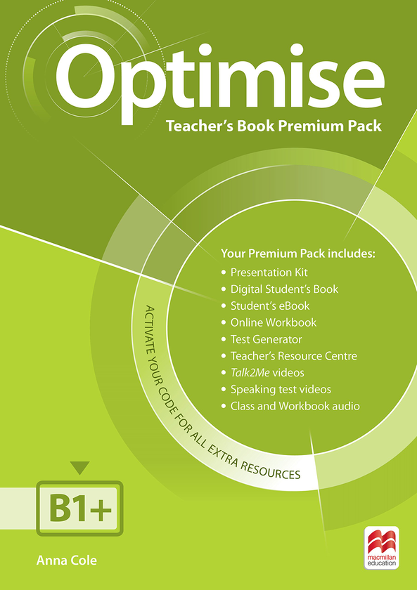 [object Object] «Optimise B1+ (Intermediate) Teacher's Book Premium Pack», авторів Стів Тейлор-Ноулз, Анна Коул, Малкольм Манн - фото №1