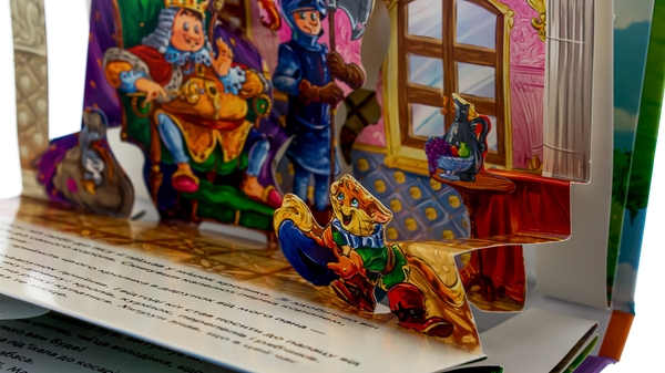 Бумажная книга «Книжка-панорамка. Кіт у чоботях», автор Шарль Перро - фото №1