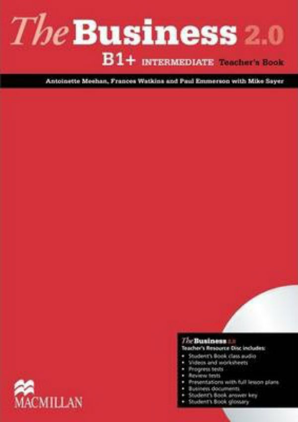 Паперова книга «The Business 2.0 Intermediate B1+ Teacher's Book Pack», авторів Антоніетте Міхан, Майк Сайер, Пол Еммерсон, Франческа Уоткінс - фото №1