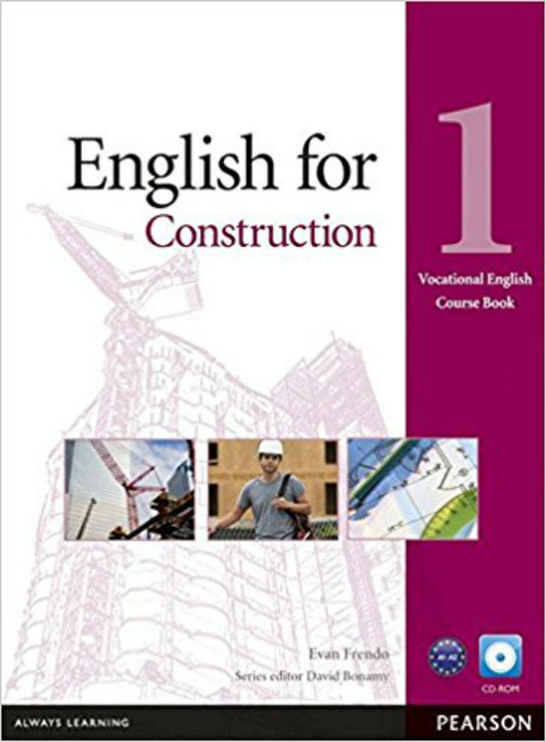 [object Object] «Vocational English: English for Construction 1 Coursebook with CD-ROM», автор Еван Френдо - фото №1