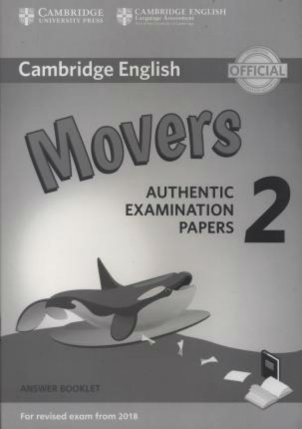 Бумажная книга «Cambridge English: (2018 Exam) Movers 2 Answer Booklet» - фото №1