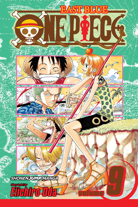Паперова книга «One Piece. Volume 9», автор Еїтіро Ода - фото №1