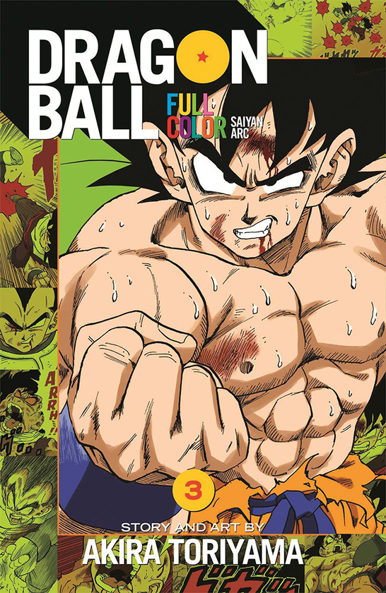Бумажная книга «Dragon Ball Full Color. Saiyan Arc. Volume 3», автор Акира Торияма - фото №1