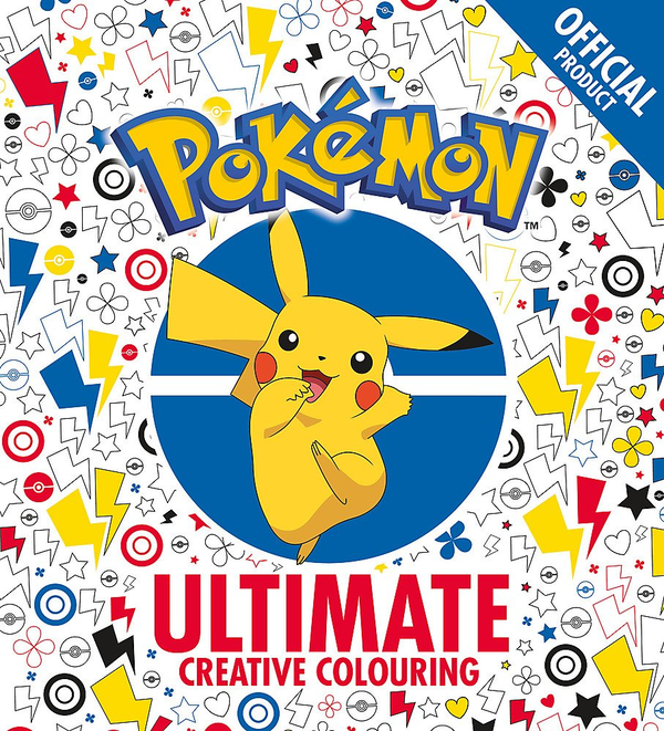 Бумажная книга «The Official Pokemon Ultimate Creative Colouring» - фото №1