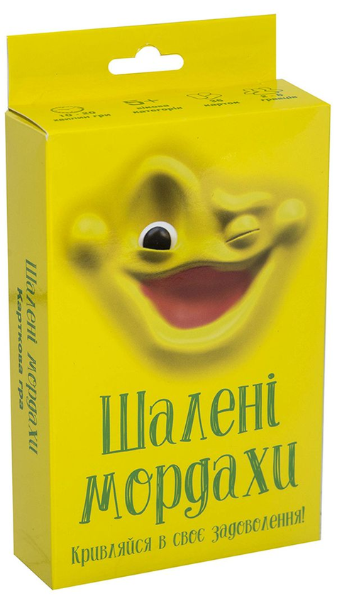 «Настольная игра Strateg Шалені мордахи (30857)», бренда Strateg - фото №1