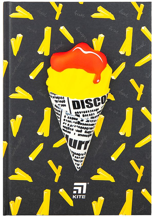 «Блокнот Kite А5 Клетка Fries (k20-284-2)», бренда Kite - фото №1