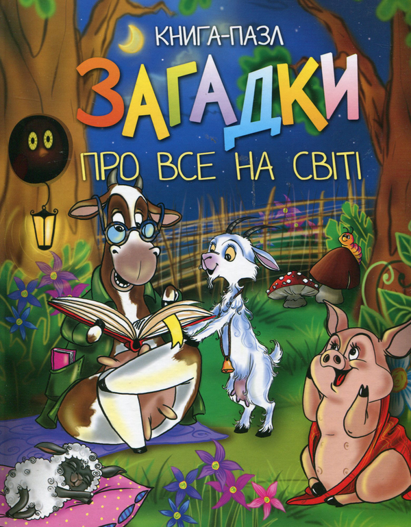 Книга Загадки про все на світі. Книга-пазл