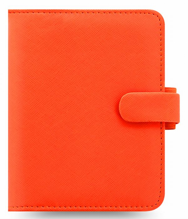  «Органайзер Filofax Saffiano Pocket Bright Orange (17-022593)», бренда Filofax - фото №1