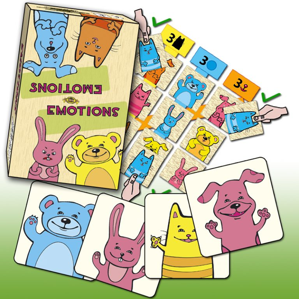  «Настольная игра ПК Мастер Emotions (МКЕ0504)», бренда ПК Мастер - фото №1