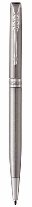  «Ручка шариковая Parker Sonnet 17 Slim Stainless Steel CT BP (84 231)», бренда Parker - фото №1