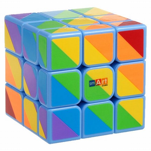  «Головоломка Smart Cube Райдужний кубик блакитний (SC365)», бренду Smart Cube - фото №1