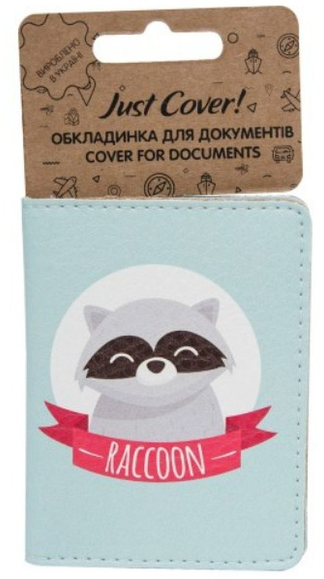 «Обложка для документов Just Cover Енот и лис (4823087001502)», бренда Just Cover - фото №1